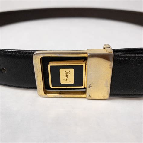 YSL reversible belt